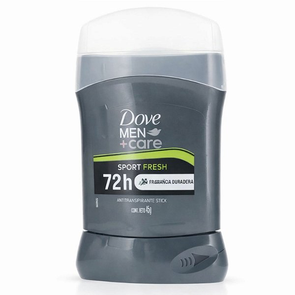 Antitranspirante Stick Dove Men + Care Sport Fresh 72h 45g