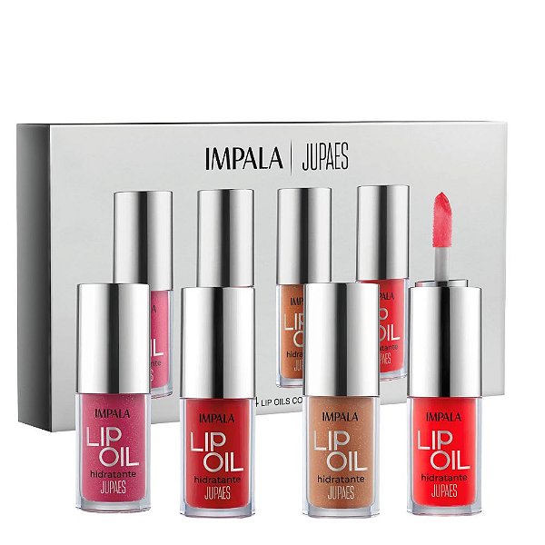 Kit Impala Ju Paes Virando O Jogo Lip Oil Com 4