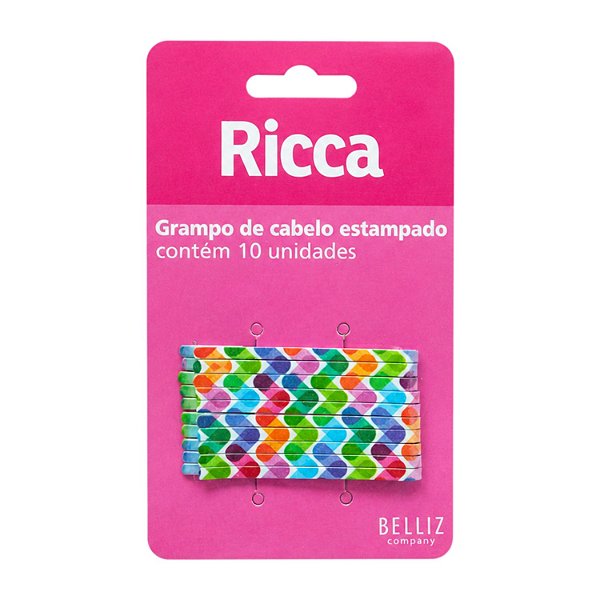 Grampo de Cabelo Ricca Style Connection Cód.1034