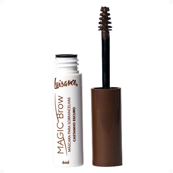 Máscara Para Sobrancelhas Luisance Magic Brow Castanho Escuro Ref.: L3298