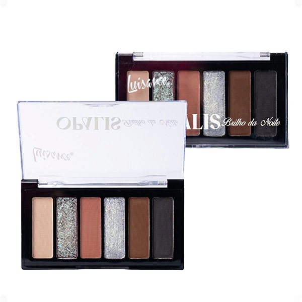 Paleta De Sombras Luisance Opalis Brilho Da Noite Ref.: L3297