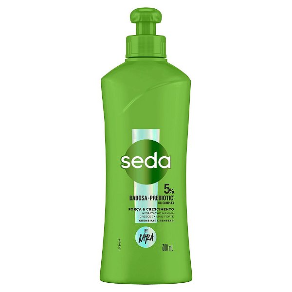 Creme Para Pentear Seda By Rayza Babosa-Prebiotic Força e Crescimento 300ml