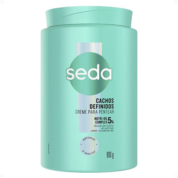 Creme Para Pentear Seda Cachos Definidos Nutri-Oil Complex 5% 900g