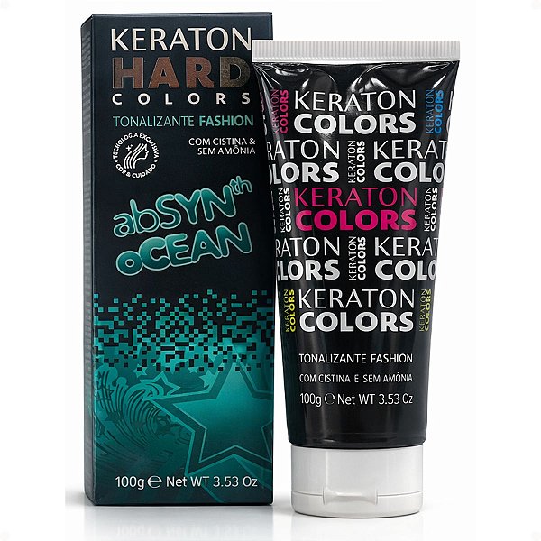 Kert Keraton Hard Colors Tonalizante Absynth Ocean 100g