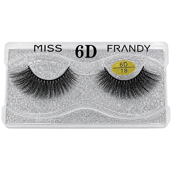 Cílios Postiços 6d Miss Frandy 18 C19-12112