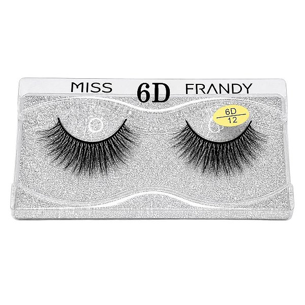 Cílios Postiços 6d Miss Frandy 12 C19-12116