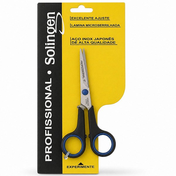 Tesoura Profissional Mega Solingen 5 Prof5 Cores Diversas