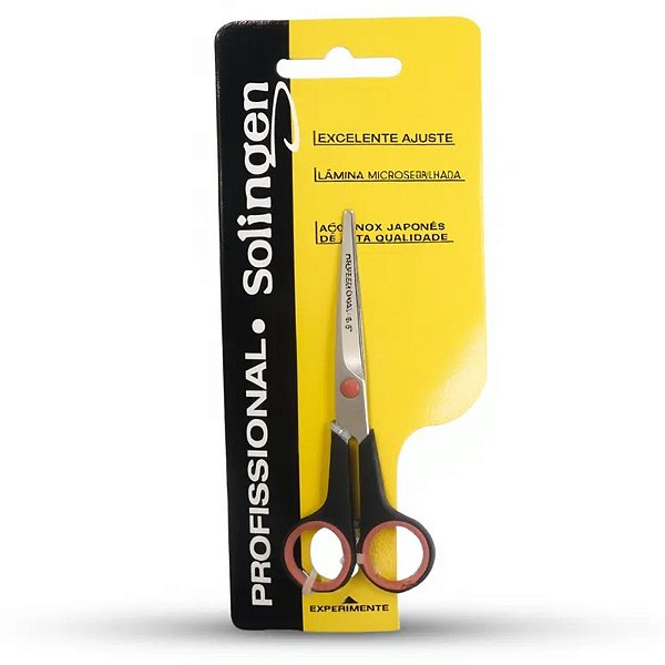 Tesoura Profissional Mega Solingen 5.5 Prof55 Cores Diversas