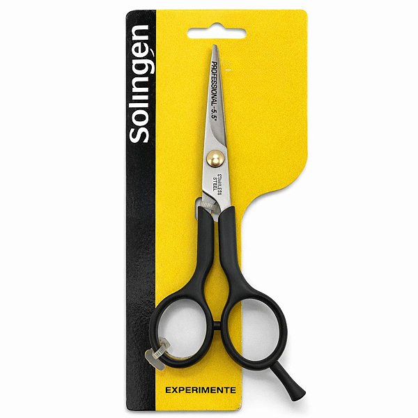 Tesoura Profissional Mega Solingen Preta 5.5 Profa55
