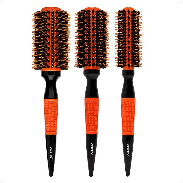 Kit Vertix Escova Pro Salon: 33mm, 27mm e 19mm