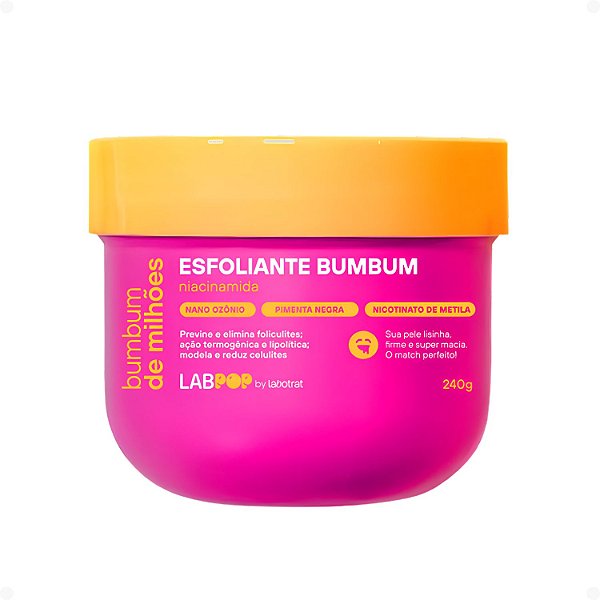 Esfoliante LabPop by Labotrat Bumbum de Milhões 240g