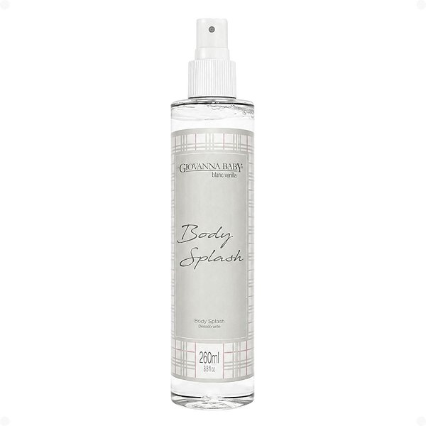 Body Splash Desodorante Giovanna Baby Blanc Vanilla 260ml