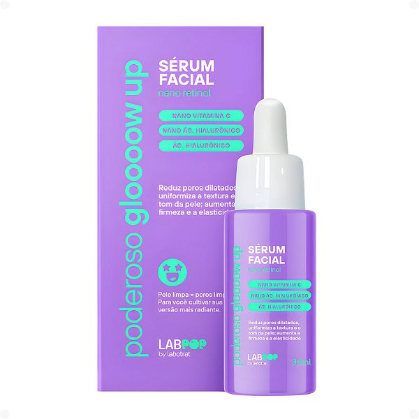 Sérum Facial LabPop by Labotrat Poderoso Glow Up 30ml