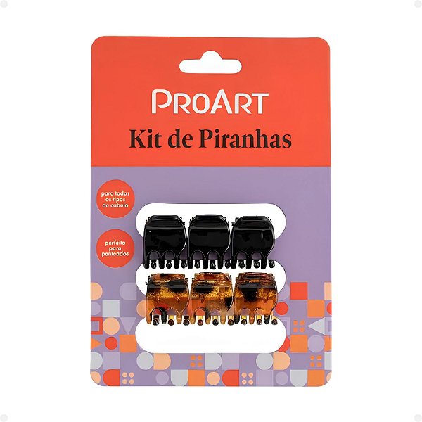 Kit Proart: 6 Piranhas Pequenas Pdc05b