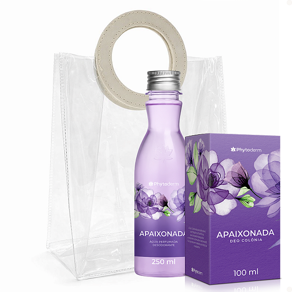 Kit Presente Phytoderm Apaixonada: Água Perfumada 250ml e Deo Colonia 100ml