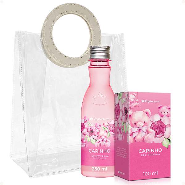 Kit Presente Phytoderm Carinho: Água Perfumada 250ml e Deo Colonia 100ml