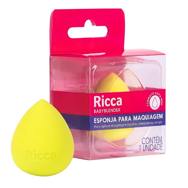 Esponja Para Maquiagem Ricca Baby Blender Mini Cód.: 1869