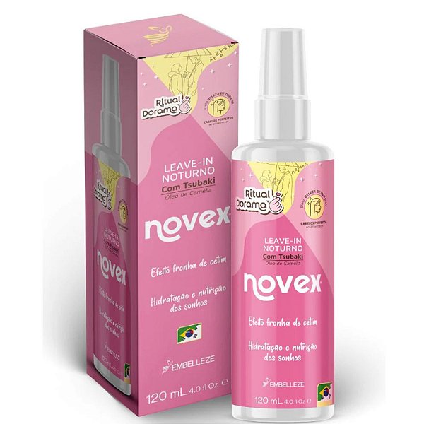 Leave-in Noturno Novex Ritual Dorama Com Tsubaki Óleo De Camélia 120ml