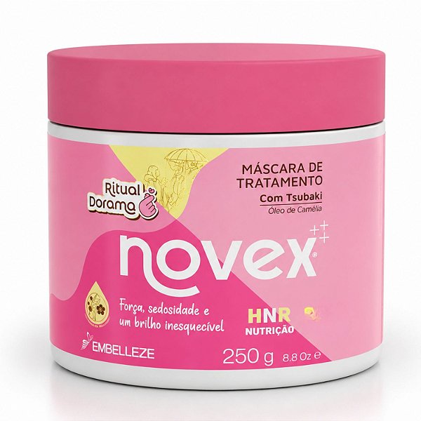Máscara De Tratamento Novex Ritual Dorama Com Tsubaki Óleo De Camélia 250g