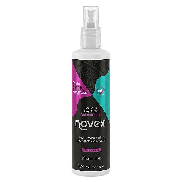 Leave-in Day After Novex Santo Black Poderoso Volumizador 300ml