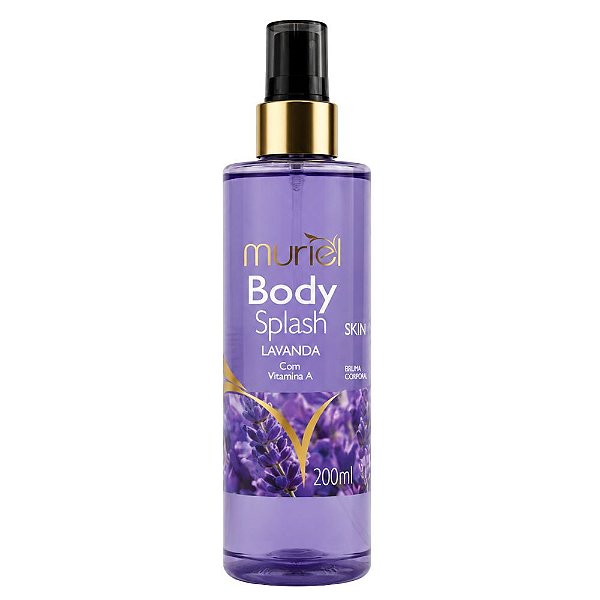 Body Splash Muriel Skin Lavanda Com Vitamina A 200ml