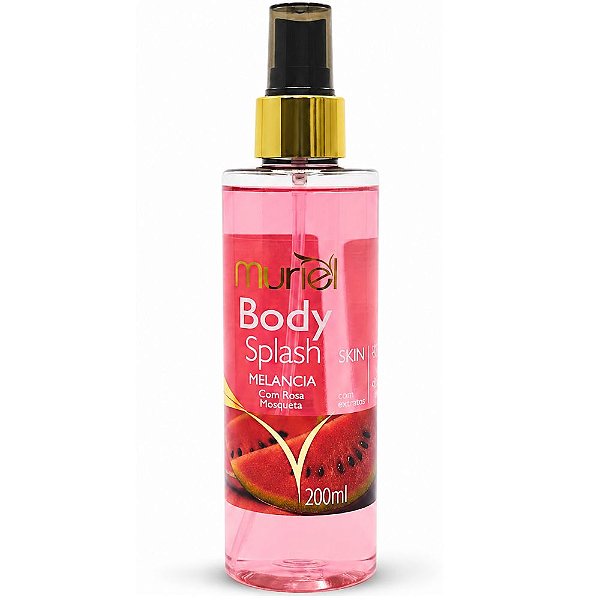 Body Splash Muriel Skin Melancia Com Rosa Mosqueta 200ml