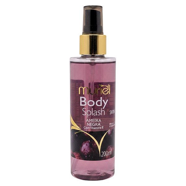 Body Splash Muriel Skin Ameixa Negra Com Vitamina E 200ml