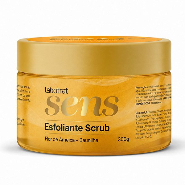 Esfoliante Scrub Labotrat Sens Flor de Ameixa + Baunilha 300g
