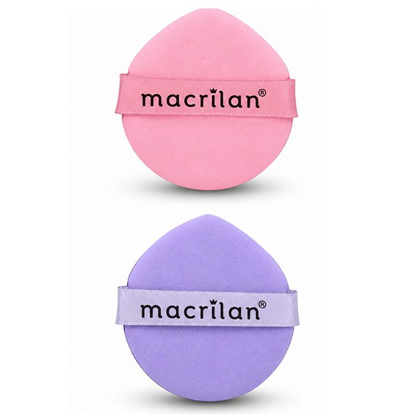 Esponja Para Maquiagem Macrilan Air Cushion Com 2 Unidades Ep28