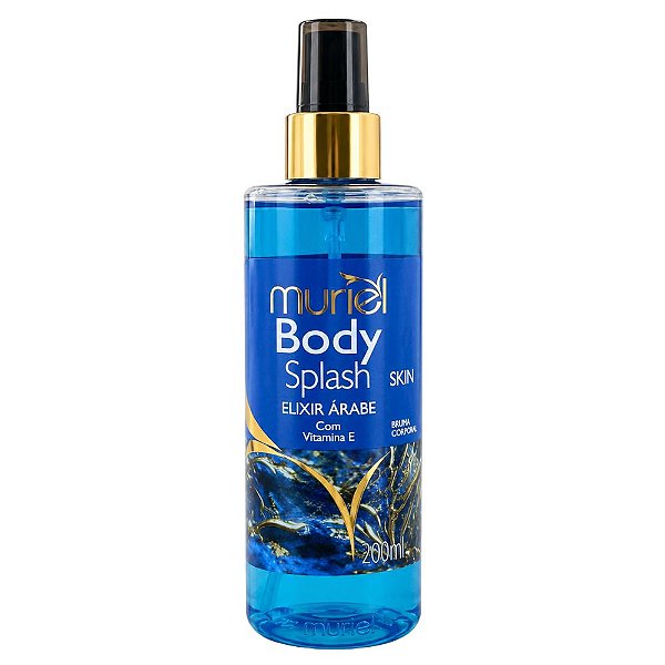 Body Splash Muriel Skin Elixir Árabe Com Vitamina E 200ml