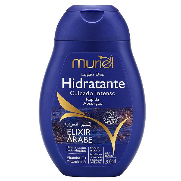 Loção Deo Hidratante Muriel Elixir Árabe 200ml