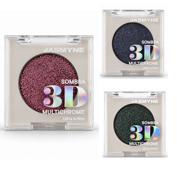 Sombra 3D Jasmyne Multichrome Ultra Brilho Ref.: J0130