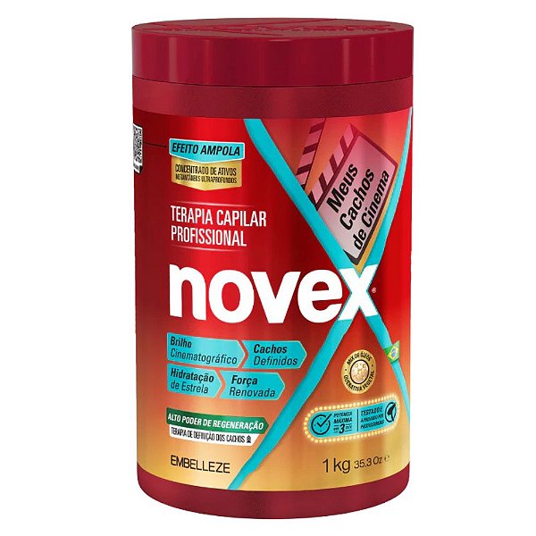 Novex Meus Cachos de Cinema Creme de Tratamento 1kg