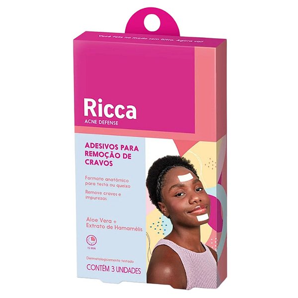 Faixa Exterminadora dos Cravos Testa e Queixo Ricca 3un