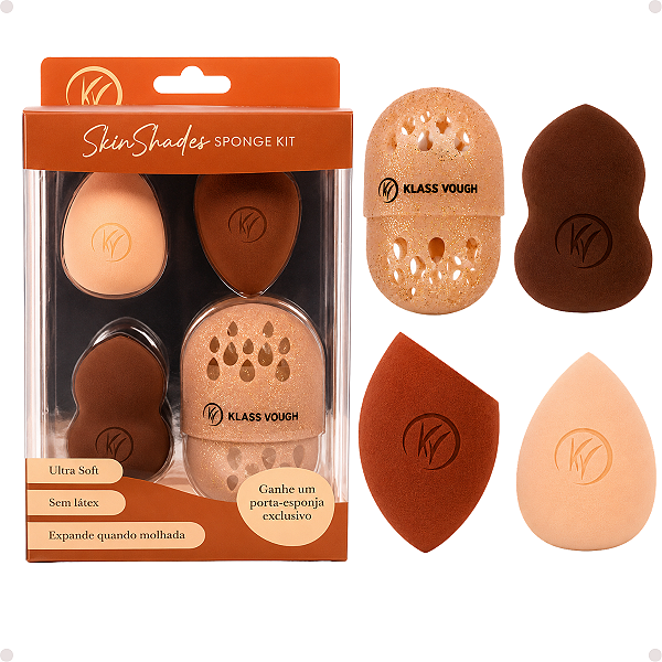 Kit Sponge Skin Shades Klass Vough Pf-444