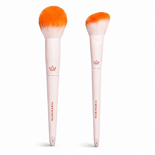 Kit Pincel Mari Maria: Pincel Para Pó 03 e Pincel Para Blush 04