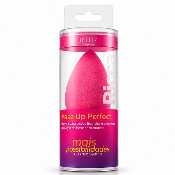 Belliz Ricca Esponja Make Up Perfect Para Maquiagem Cod. 989