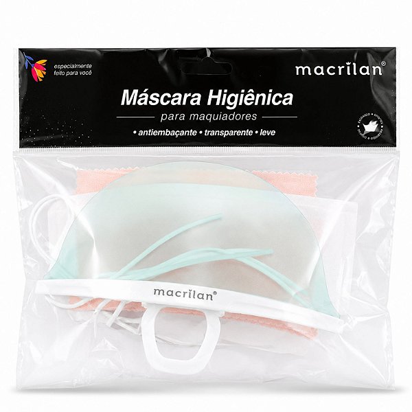 Macrilan Máscara Higiênica Para Maquiadores Ac-09
