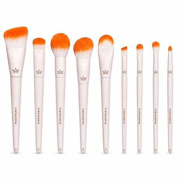 Kit Mari Maria Completo Com 9 Pincéis