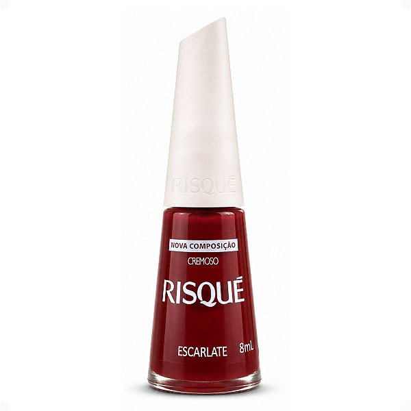 Esmalte Cremoso Risqué Escarlate 8ml