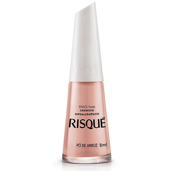 Esmalte Cremoso Risqué Pó De Arroz 8ml