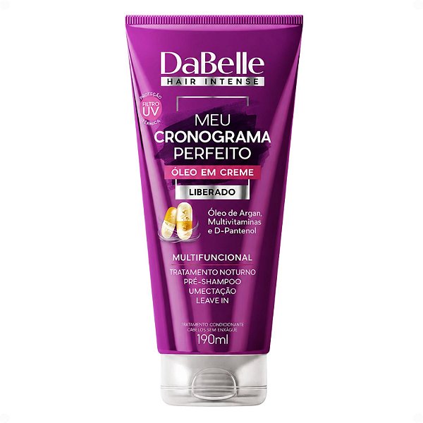Óleo Em Creme DaBelle Meu Cronograma Perfeito Multifuncional 190ml