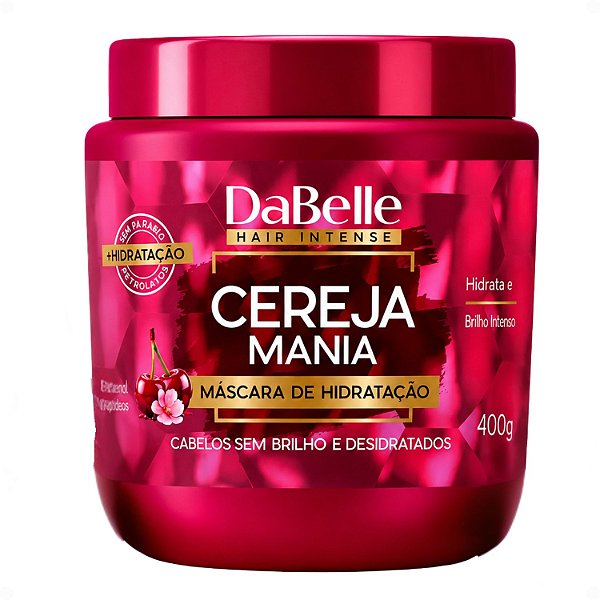Máscara De Hidratação DaBelle Cereja Mania 400g