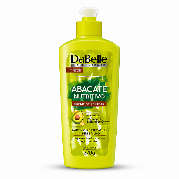 Creme De Pentear DaBelle Abacate Nutritivo 270g