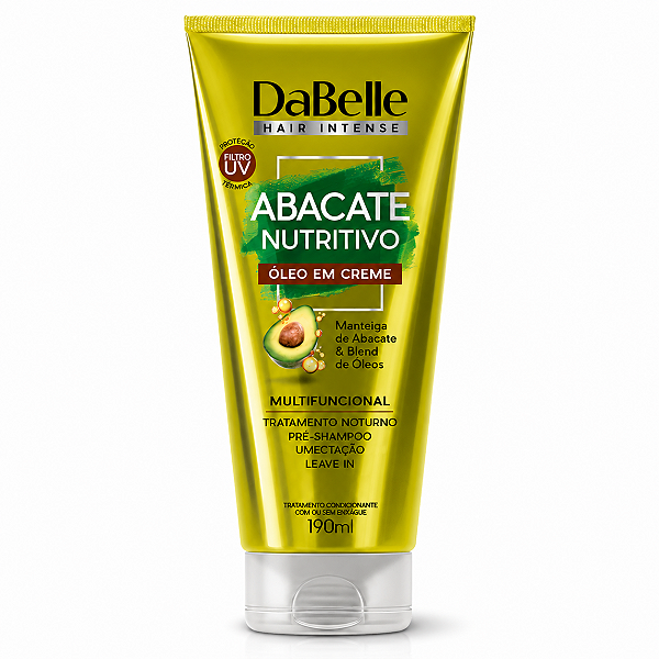 Óleo Em Creme DaBelle Abacate Nutritivo Multifuncional 190ml
