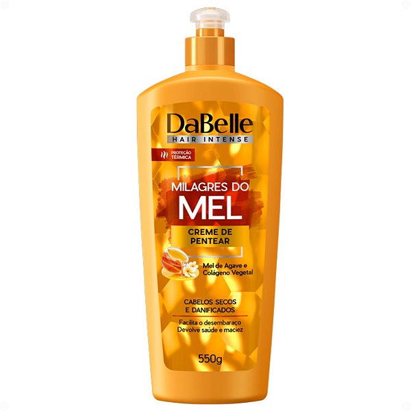 Creme De Pentear DaBelle Milagres Do Mel 550g