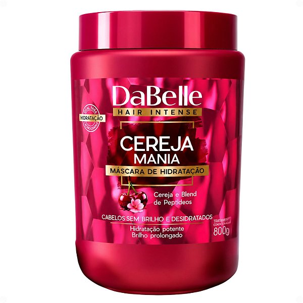 Máscara De Hidratação DaBelle Cereja Mania 800g