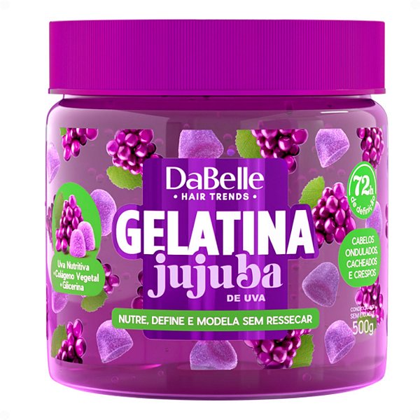 Gelatina DaBelle Jujuba De Uva 500g