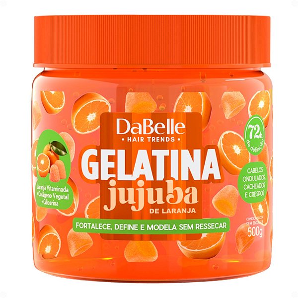 Gelatina DaBelle Jujuba De Laranja 500g