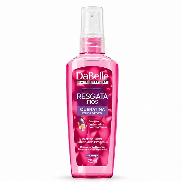 Queratina Líquida Vegetal DaBelle Resgata Fios 75ml